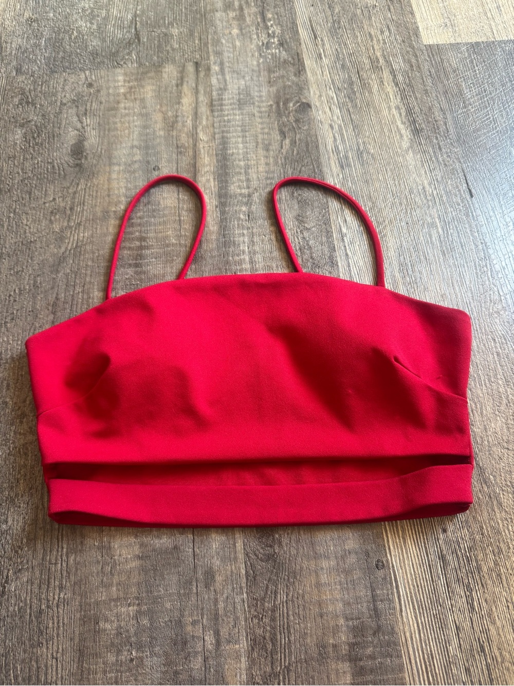 Windsor Red Cropped Tank